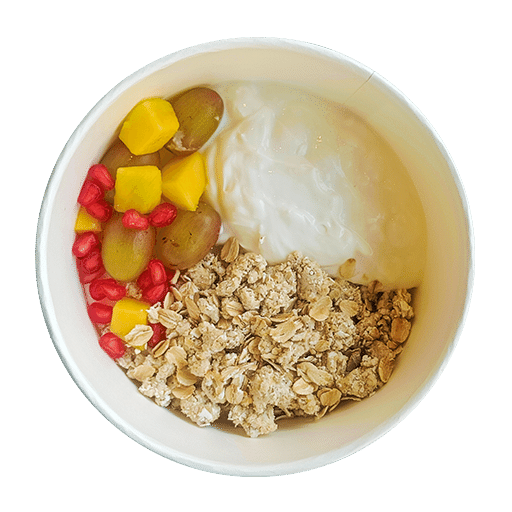 OVERNIGHT OATS WITH BERRIES