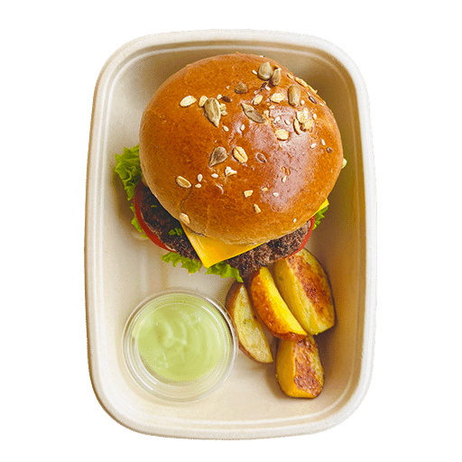 BROWN BEEF BURGER