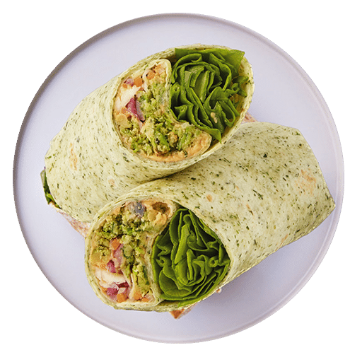 SHAKSUKA PEAS WRAP